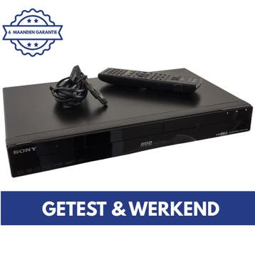 Sony RDR-AT205 | DVD Recorder | DVD Speler | HDD Recorder, Gebruikt, Verzenden, Met harddisk, Dvd-recorder