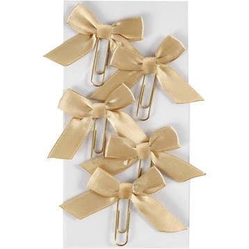 Paperclips, afm 40x70 mm, goud, 5 stuk/ 1 doos, Nieuw