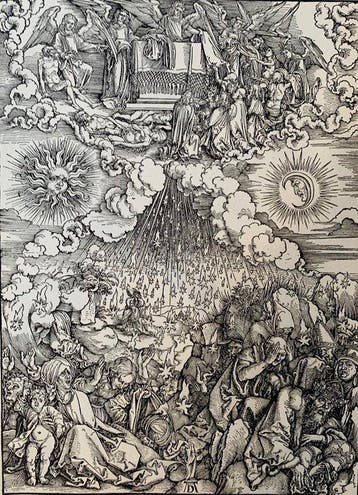 Albrecht Dürer (1471-1528), after - Apertura del quinto e