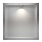 Wiesbaden Demis Inbouwnis met LED 30x30x7cm - RVS, Ophalen of Verzenden, Nieuw, Rvs