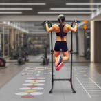 Power Tower Dip Station –Pull Up Bar en Fitnessstation Thuis, Verzenden, Nieuw