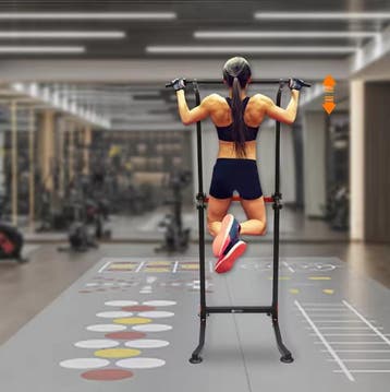 Power Tower Dip Station –Pull Up Bar en Fitnessstation Thuis, Verzenden, Nieuw