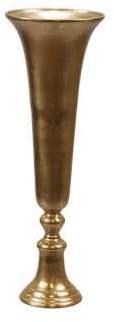 Vaas Goud Nikkel Centerpiece 20x71 cm, Ophalen of Verzenden, Nieuw