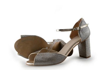 Manfield Sandalen in maat 42 Goud, Overige kleuren, Verzenden, Sandalen of Muiltjes, Zo goed als nieuw