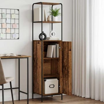 vidaXL buffetkast Oud hout 40 x 33 x 161 cm Bewerkt hout, Minder dan 50 cm, Verzenden, Nieuw, Minder dan 100 cm