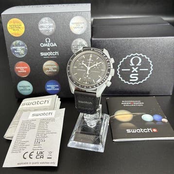 Omega x Swatch - MoonSwatch - Mission to the Moon - Zonder, Sieraden, Tassen en Uiterlijk, Nieuw