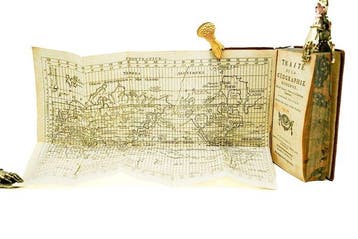 Père Gibrat - Traité de la géographie moderne - 1789