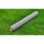 vidaXL Kippengaas 25x0,75 m gegalvaniseerd staal, Verzenden, Nieuw, IJzer, Minder dan 1 meter