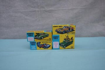 Corgi 1:43 - Modelauto (4) - 4 x 1960s Corgi Toys, Nieuw
