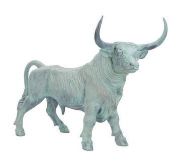 Beeldje - Bull - Hars