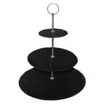 Leistenen etagère | 3 lagen | 34,5(h) x 30(Ø)cm Olympia, Verzenden, Nieuw in verpakking