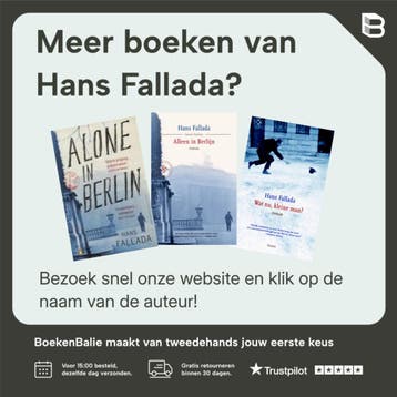 De drinker - Hans Fallada 9789059367173, Verzenden, Zo goed als nieuw, Hans Fallada