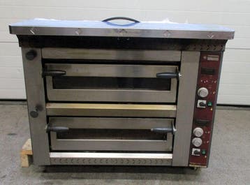Diamond Pizza Oven met afzuigkap 4+4, Digitaal, B107 x D104x