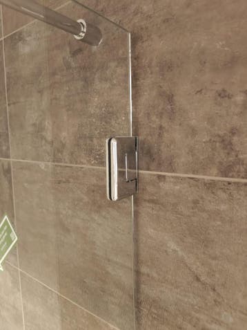Douchecabine ca. 100x100cm profielloos - 0011, Ophalen, Nieuw, Glas, Douche