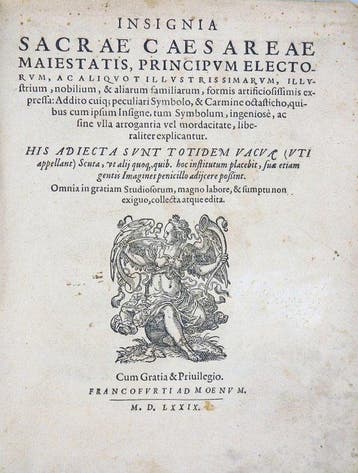 Jost Amman und Philipp Lonitzer - Insignia Sacrae Caesareae