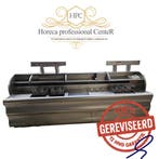 Perfecta hoog rendement bakwand friteuse 2x 2  mands 1x 3 ma, Ophalen of Verzenden, Gebruikt