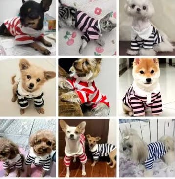 Zomer Poloshirt voor Honden – Ademend en Comfortabel, Dieren en Toebehoren, Verzenden, Nieuw