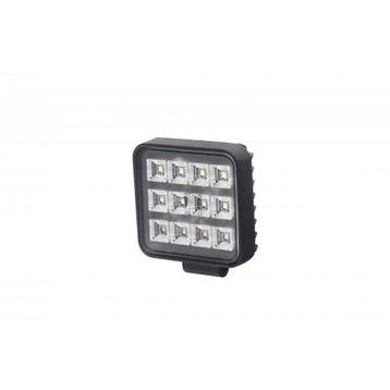 LED SPOT - 12 LED - 12W -  Ingebouwde schakelaar - Vierkant, Ophalen of Verzenden, Nieuw