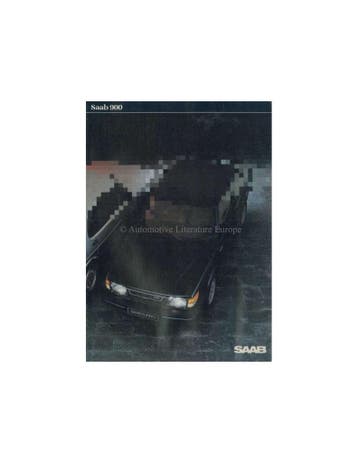 1984 SAAB 900 BROCHURE FRANS, Nieuw, Author