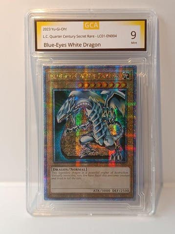 Konami - 1 Card - Yu-Gi-Oh! - Blue-Eyes White Dragon, Nieuw