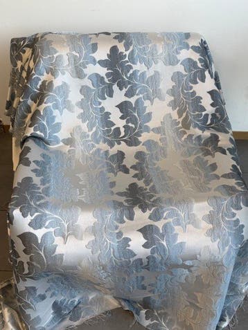 Exclusieve lampasso-stof van GCFabrics – Elegant bladachtig, Antiek en Kunst