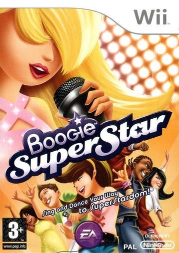 Wii Boogie SuperStar, Verzenden, Zo goed als nieuw