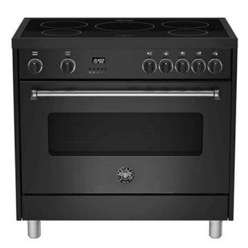 BERTAZZONI MAS95IMFEKLNE fornuis Inductiekookplaat2089, Ophalen of Verzenden, Nieuw, Vrijstaand, Energieklasse A of zuiniger