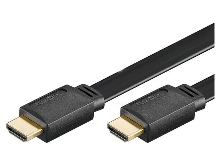 HDMI 1.4 kabel - Platte kabel - 4K - 5 meter, Computers en Software, Overige Computers en Software, Nieuw, Ophalen of Verzenden