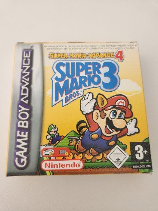 Nintendo - Gameboy Advance - Super Mario Advance 4 CIB -, Spelcomputers en Games, Spelcomputers | Overige Accessoires