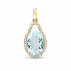 Zonder minimumprijs - Hanger - 14 karaat Geel goud - 2.35ct., Sieraden, Tassen en Uiterlijk
