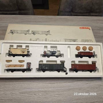 Märklin H0 - 45101 - Modeltrein goederenwagonset (6) -, Nieuw