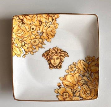 Versace - Schotel - Porselein - Rosenthal Medusa Rhapsody, Antiek en Kunst