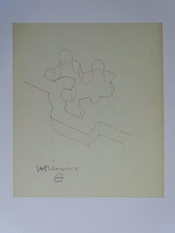 Eduardo Chillida (1924-2002) - Boceto