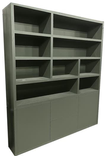 Vakkenkast Engels groen Boekelo 200 x 230cm, Huis en Inrichting, Ophalen of Verzenden, Nieuw