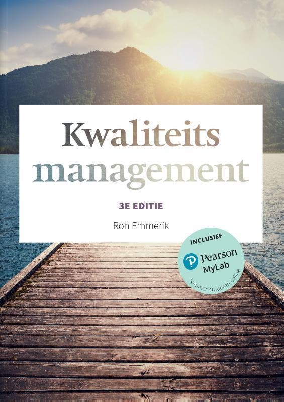 Kwaliteitsmanagement, 3e editie met MyLab NL toegangscode, Boeken, Schoolboeken, Gelezen, Verzenden