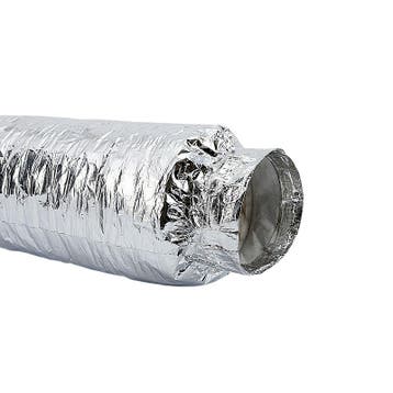 Flexibele geluidsdemper Ø 100mm - lengte 0.5 meter, Verzenden, Nieuw