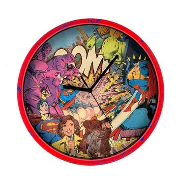 PAAPI (1986) - Superman / City under Siege - PopArt Clock