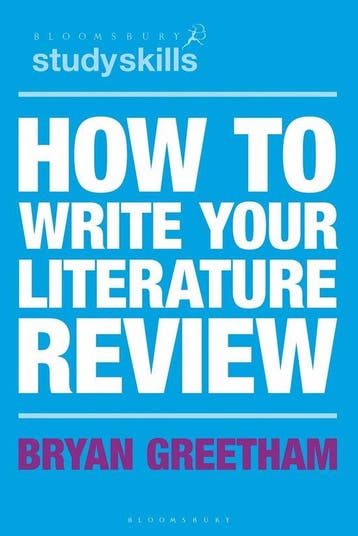 How to Write Your Literature Review - Bryan Greetham, Verzenden, Zo goed als nieuw, Bryan Greetham