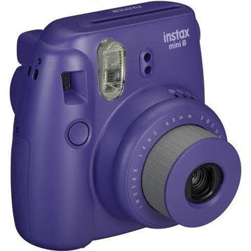 Fujifilm Instax Mini 8 Instant Camera - Paars, Verzenden, Zo goed als nieuw