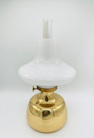 Louis Poulsen - Henning Koppel - Olielamp - Messing, Glas -