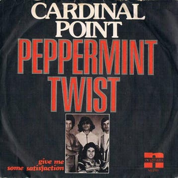 vinyl single 7 inch - Cardinal Point - Peppermint Twist, Verzenden, Zo goed als nieuw, 7 inch, Pop