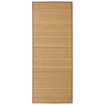 Anti-slip bamboe mat 120x180 cm - 29% goedkoper, 100 tot 150 cm, Bruin, Ophalen of Verzenden, Zo goed als nieuw