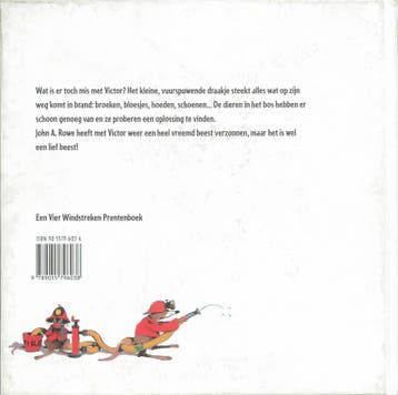 Verschrikkelijke Victor / Een Vier Windstreken prentenboek, Verzenden, Gelezen, J.A. Rowe