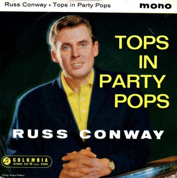 vinyl single 7 inch - Russ Conway - Tops In Party Pops, Cd's en Dvd's, Vinyl Singles, Verzenden, Zo goed als nieuw, 7 inch, Jazz en Blues