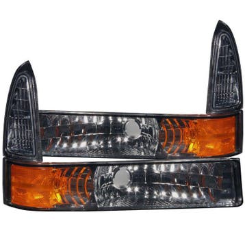 ANZO 2000-2004 Ford Excursion Euro Parking Lights Smoke w/, Ophalen of Verzenden, Nieuw