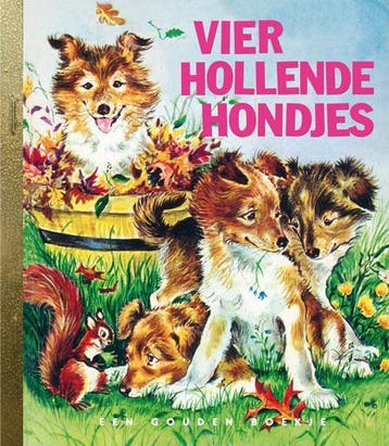 Vier hollende hondjes / Gouden Boekjes - Anne Heathers, Verzenden, Gelezen, Anne Heathers