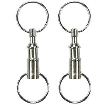 Benson Opsplitsbare metalen sleutelhanger - set van 2 - d..., Verzamelen, Sleutelhangers, Ophalen of Verzenden, Nieuw