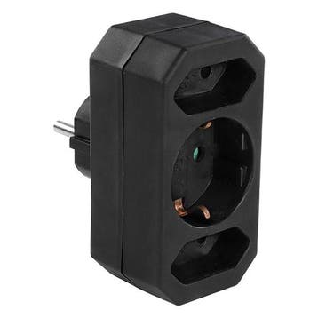 Verloopstekker | Q-link | 3-voudig, Verzenden, Nieuw