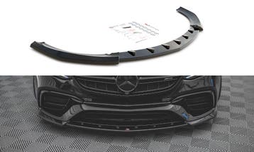Voorspoiler V.3 Mercedes E63 AMG Maxton Glans Zwart, Ophalen of Verzenden, Nieuw