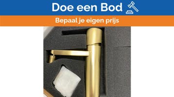 Bieden: Elka 4335-850-05PVD bidet mixer tap with, Ophalen of Verzenden, Nieuw, Kombuis en Sanitair, Zeilboot of Motorboot